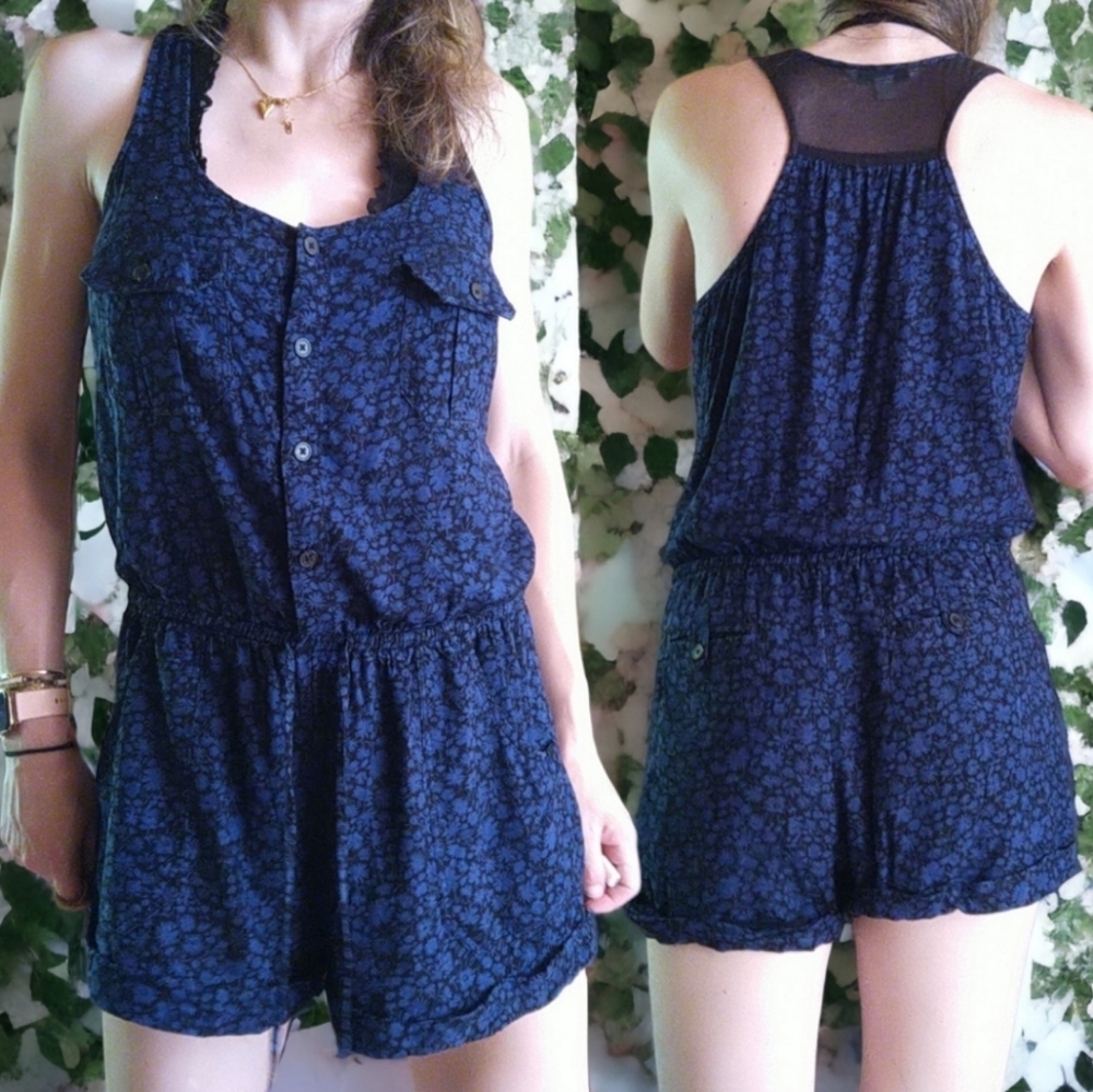 American Eagle Short Set Romper - Picture 3 of 6